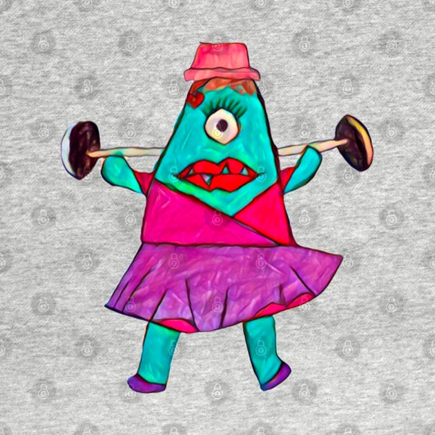 Buff Cyclops Femme by LuvbuzzArt